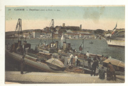 06/ CPA A - Cannes - Torpilleurs Dans Le Port - Cannes