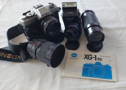 Minolta XG-1 And Lenses - Appareils Photo