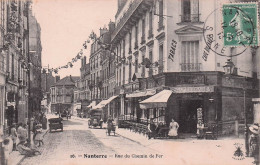 Nanterre - Rue Du Chemin De Fer   -  Café Gare -  Bouy - Billard - CPA °J - Nanterre