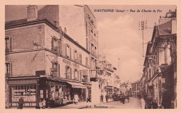 Nanterre - Rue Du Chemin De Fer   -  Horlogerie - Bijouterie - CPA °J - Nanterre