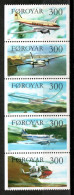 Faroe Islands 1985 Feroe / Aviation Airplanes MNH Aviación Aviones Flugzeug / Ii53  32-3 - Aerei
