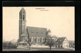 AK Darmstadt, An Der Pauluskirche  - Darmstadt