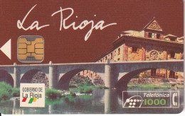 CP-053 TARJETA DE LA RIOJA DE 1000 PTAS DE FECHA 11/94 Y TIRADA 8500 - Commemorative Pubblicitarie