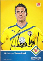 AK 215622 FOOTBALL / SOCCER / FUSSBALL - Eintracht Braunschweig - 2011 / 2012 - Norman Theuerkauf - Soccer