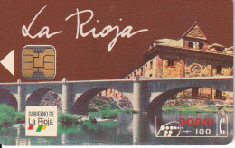 CP-054 TARJETA DE LA RIOJA DE 2000 PTAS DE FECHA 11/94 Y TIRADA 5000 - Commemorative Advertisment