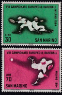 European Baseball Games - 1964 - Unused Stamps