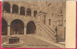 FIRENZE - CORTILE DEL BARGELLO- FORMATO PICCOLO - EDIZ. U.M.F. - NUOVA - Firenze