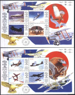 Mint S/S Transport Aviation Airplanes 1998  From Guyana - Avions