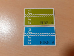 TIMBRES   IRLANDE   EUROPA   1971   N  267  /  268   COTE  5,00  EUROS   NEUFS  LUXE** - 1971