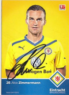 AK 215626 FOOTBALL / SOCCER / FUSSBALL - Eintracht Braunschweig - 2011 / 2012 - Nico Zimmermann - Fussball