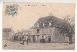 Carte France 18 - Thaumiers - La Place, Côté Sud -  PRIX FIXE - ( Cd073) - Thaumiers