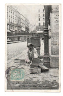 CPA   Vieux Métier .Raccommodeur De Paniers - Marchands Ambulants