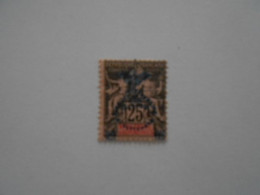 NOUVELLE-CALEDONIE YT 75 ALLEGORIE 25c Noir S.rose* - Unused Stamps