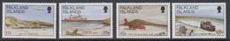 Falkland Islands 1994 Sandbeaches And Transport 4v ** Mnh (59686) - Falklandinseln