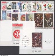 SMOM 1988 Annata Completa/Complete Year MNH/** VF - Malta (la Orden De)