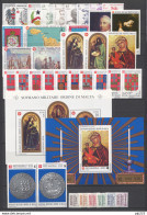 SMOM 1989 Annata Completa/Complete Year MNH/** VF - Malta (la Orden De)