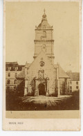 SAINT ANNE D'AURAY CV De La Première église Avant La Basilique Vers 1860, Photographie Pépin Laval, RARE - Europa