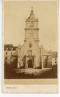 SAINTE ANNE D'AURAY CV De La Première église Avant La Basilique Vers 1860, Photographie Pépin Laval, RARE - Europa