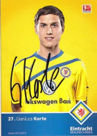 AK 215630 FOOTBALL / SOCCER / FUSSBALL - Eintracht Braunschweig - 2011 / 2012 - Gianluca Korte - Soccer