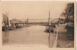 LIBOURNE - Le Pont Métallique Sur L'Isle - Libourne