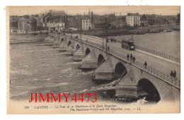 CPA - NANTES - Le Pont De La Madeleine Et Le Quai Magellan ( Pont Bien Animé ) N°84 - L L - Edit. Lévy Fils Et Cie Paris - Nantes