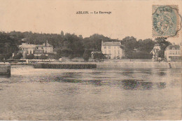 AL20-(14) ABLON  -  LE BARRAGE  -  2 SCANS . - Other & Unclassified