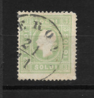 3 SOLDI VERDE - USATO - SASSONE N.35 - Lombardije-Venetië