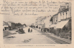 AL25 -(17)  LA PALLICE  - BOULEVARD EMILE DELMAS - ANIMATION - CARRIOLE A CHEVAL - CAFE RESTAURANT DE L ' UNIVERS  - La Rochelle