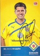 AK 215632 FOOTBALL / SOCCER / FUSSBALL - Eintracht Braunschweig - 2011 / 2012 - Dennis Kruppke - Football