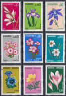 Andorre Français 1973-1975  NMH ** Fleurs   (A16) - Unused Stamps