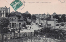 Meudon - Gare Du Val Fleury  Et Rue Banes  - CPA °J - Meudon