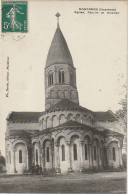 AL22 -(16) MONTBRON  -  EGLISE , ABSIDE ET CLOCHER - EDIT. BERTIN , MONTBRON -  2 SCANS  . - Sonstige & Ohne Zuordnung