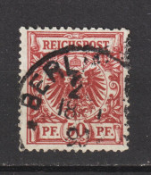 MiNr. 50 A Gestempelt, Geprüft  (0387) - Used Stamps