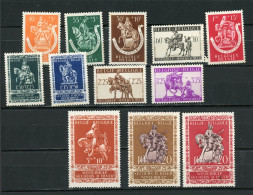 BELGIQUE -  SECOURS D'HIVER - N° Yvert 603/614 ** - Unused Stamps