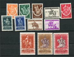 BELGIQUE -  SECOURS D'HIVER - N° Yvert 603/614 ** - Nuevos