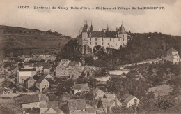 BE7 -(21) ENVIRONS DE NOLAY  -  CHATEAU ET VILLAGE DE LAROCHEPOT  -  2 SCANS - Autres & Non Classés