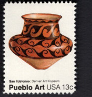 206105279 1977 SCOTT 1707 (XX) POSTFRIS MINT NEVER HINGED - Pueblo Pottery SAN LIDELONSO - Nuovi