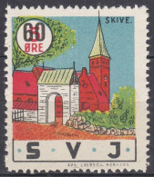 Chemin De Fer Danois  - Danemark Railway   NMH ** Skive SVJ  (A17) - Postpaketten