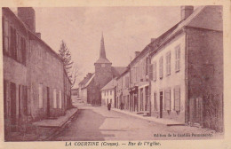 BE13 -(23) LA COURTINE -  RUE DE L ' EGLISE  -  2 SCANS - La Courtine