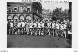 TOUR DE FRANCE 1949 EQUIPE DE L'OUEST NORD VOIR LES 2 SCANS NOM DES COUREURS  ROBIC KLABINSKI ETC... - Cycling
