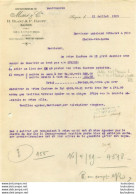 SAIGON VIETNAM  H. BLANC ET P. HAUFF  MOTTET SAIGON LIVRAISON DE VNS  1919 - Otros & Sin Clasificación