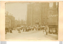 ROANNE PLACE SAINT LOUIS PHOTO SUR CARTON ET SERRURERIE BOULARD  - Roanne