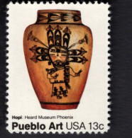 2018064905  1977 SCOTT 1708 (XX) POSTFRIS MINT NEVER HINGED  - Pueblo Pottery HOPI - Nuovi