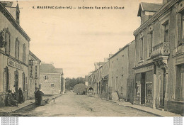 MASSERAC LA GRANDE RUE PRISE DE L'OUEST  - Otros & Sin Clasificación