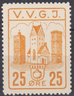 Chemin De Fer Danois  - Danemark Railway NMH ** VVGJ  (A17) - Postpaketten