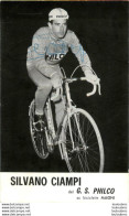 CIAMPI SILVANO AVEC AUTOGRAPHE DEDICACE ORIGINALE R1 - Cyclisme