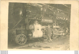 CARTE PHOTO LOCOMOTIVE 140-G   1930 - Equipo