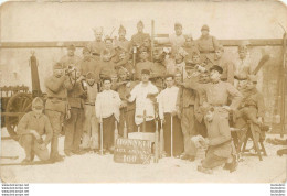 CARTE PHOTO  LES ANCIENS DE LA 27/2 PERE CENT - Regiments