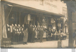 AUTUN CARTE PHOTO COMMERCE HENRI FICHOT  17 AVENUE DE LA GARE - Autun