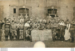 CARTE PHOTO 30ème R.A.D. REGIMENT ARTILLERIE DIVISIONNAIRE LES ANCIENS DE 26/2 - Regiments